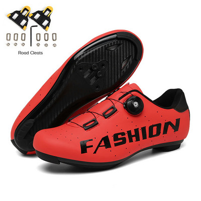 Ανδρικά παπούτσια ποδηλασίας MTB Flat Dirt Bicycle Speed Sneaker Road Bike Boots Spd Cleats for Shimano Mountain Bike shoes Self-locking