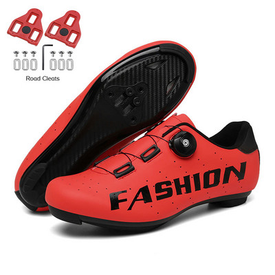 Ανδρικά παπούτσια ποδηλασίας MTB Flat Dirt Bicycle Speed Sneaker Road Bike Boots Spd Cleats for Shimano Mountain Bike shoes Self-locking