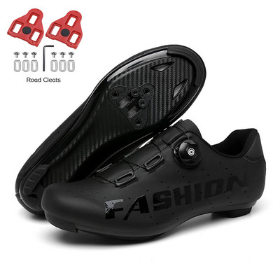 Ανδρικά παπούτσια ποδηλασίας MTB Flat Dirt Bicycle Speed Sneaker Road Bike Boots Spd Cleats for Shimano Mountain Bike shoes Self-locking