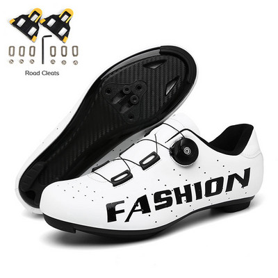 Ανδρικά παπούτσια ποδηλασίας MTB Flat Dirt Bicycle Speed Sneaker Road Bike Boots Spd Cleats for Shimano Mountain Bike shoes Self-locking