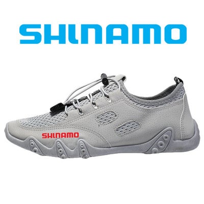 Új tavaszi és nyári hálós horgász könnyű és kényelmes cipő légáteresztő felsőcipő divatos férfi fűzős alkalmi lovaglócipő