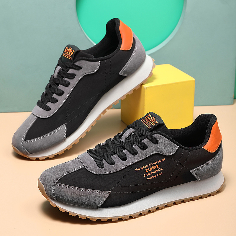 Велурени кожени мъжки спортни обувки за голф платнени зелени кафяви мъжки висококачествени обувки за тренировка за голф неплъзгащи се обувки за джогинг мъжки