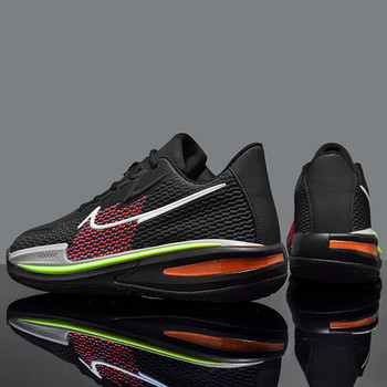 Нови класически ретро баскетболни обувки Мъжки дишащи комфортни спортни обувки Унисекс Мъже Жени Тренировъчни спортни маратонки Размер 45