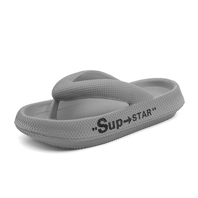 JIEMIAO Meeste Kodusussid siseruumides EVA pehme põhjaga sandaalid 4.0 Konts Trend Unisex Slides Flip Flops Libisemiskindlad rannasussid