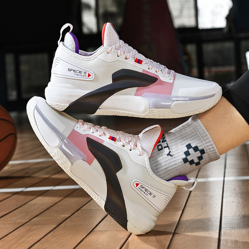 Ολοκαίνουργια ανδρικά ελαφριά παπούτσια μπάσκετ Αθλητικά πάνινα παπούτσια προπόνησης για αναπνοή Άνετα αθλητικά παπούτσια τένις Αθλητικά παπούτσια για ζευγάρια