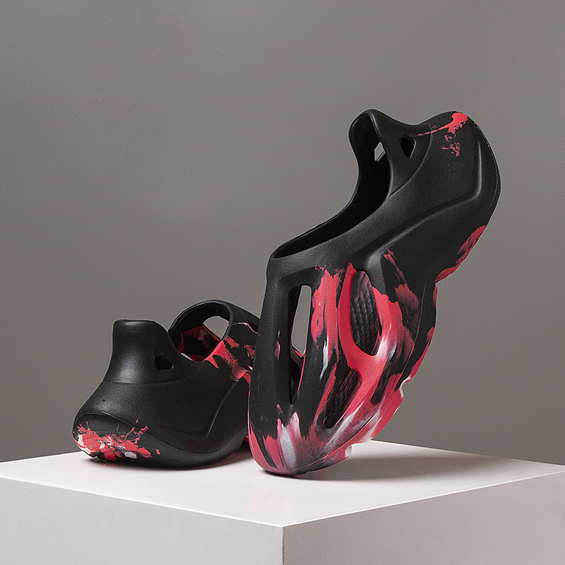 Unisex vasariniai lauko sandalai Vyriški mados platformos šlepetės Moteriškos paplūdimio Eva Sole Slide Sandalai Vyriški vandens batai