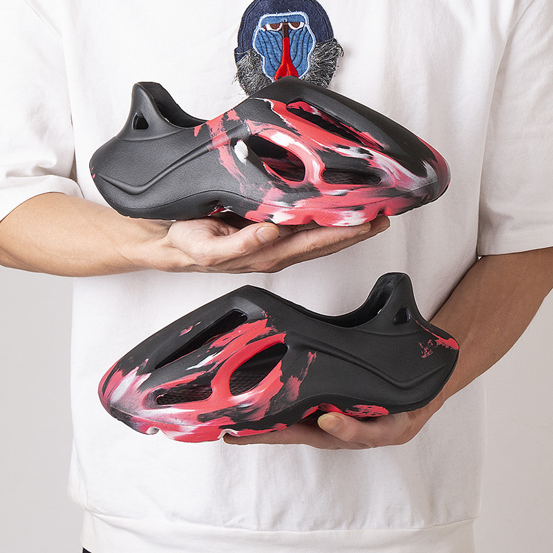 Unisex vasariniai lauko sandalai Vyriški mados platformos šlepetės Moteriškos paplūdimio Eva Sole Slide Sandalai Vyriški vandens batai