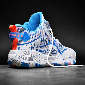 Нови мъжки висококачествени баскетболни обувки Дишащи и удобни детски спортни обувки Мъжки обувки за баскетбол на открито