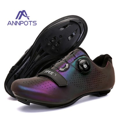 Muške profesionalne cipele za brdski bicikl Biciklističke tenisice Ženske MTB biciklističke cipele s ravnim klinom Sportske biciklističke cipele za cestovne brzinske utrke