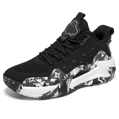 Visoka muška košarkaška tenisica na vezanje Muška prozračna visokokvalitetna košarkaška tenisica velika 39-48