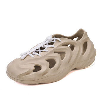 2023 Летни унисекс сандали Градински обувки Дамски нови леки приплъзващи се обувки с желе Чехли Мъжки плажни водни обувки Меки плоски обувки