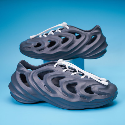 2023. aasta suvised unisex-sandaalid Aiakingad Naistele Uued Kerged Slip-on Jelly Kingad Sussid Meeste Rannajalatsid, Pehmed Lamedad