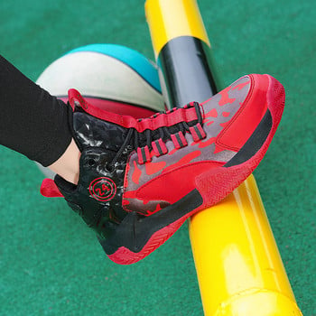 Детски баскетболни обувки Момчета Спортни обувки за бягане Нехлъзгащи се момичета Тренировка Спортни на открито Младежки баскетболни маратонки
