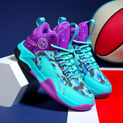 Laste korvpallijalatsid Poistele Jooksu Spordijalatsid Libisemiskindlad Tüdrukud Treening Sportlikud Õuespordi Noorte korvpallitossud