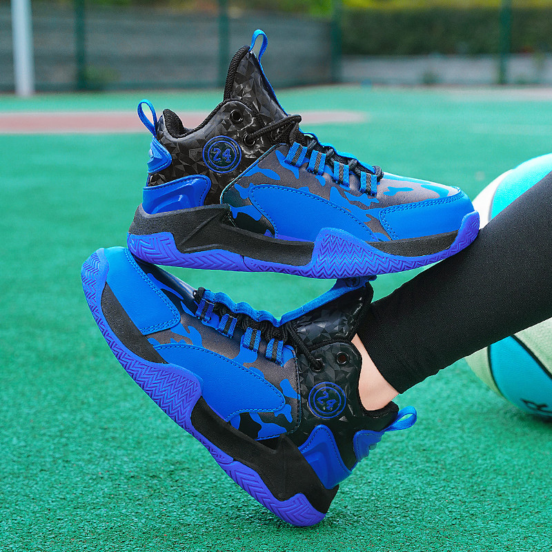 Laste korvpallijalatsid Poistele Jooksu Spordijalatsid Libisemiskindlad Tüdrukud Treening Sportlikud Õuespordi Noorte korvpallitossud