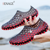 SENAGE Új nyári uniszex szandálok csúszásmentes klumpák Kerti Cipők Női Könnyű Puha Zselés Cipők Papucsok Férfi Strand Lapos Vízi Cipők