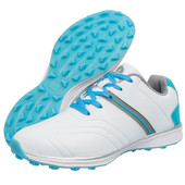 Sieviešu profesionālie golfa apavi Ādas golfa sporta apavi sievietēm Sieviešu golfa apavi Ūdensizturīgi golfa apavi trenažieri balti