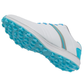 Дамски професионални обувки за голф Кожени спортни маратонки за голф Дамски обувки за голф Водоустойчиви обувки за голф Маратонки Бели