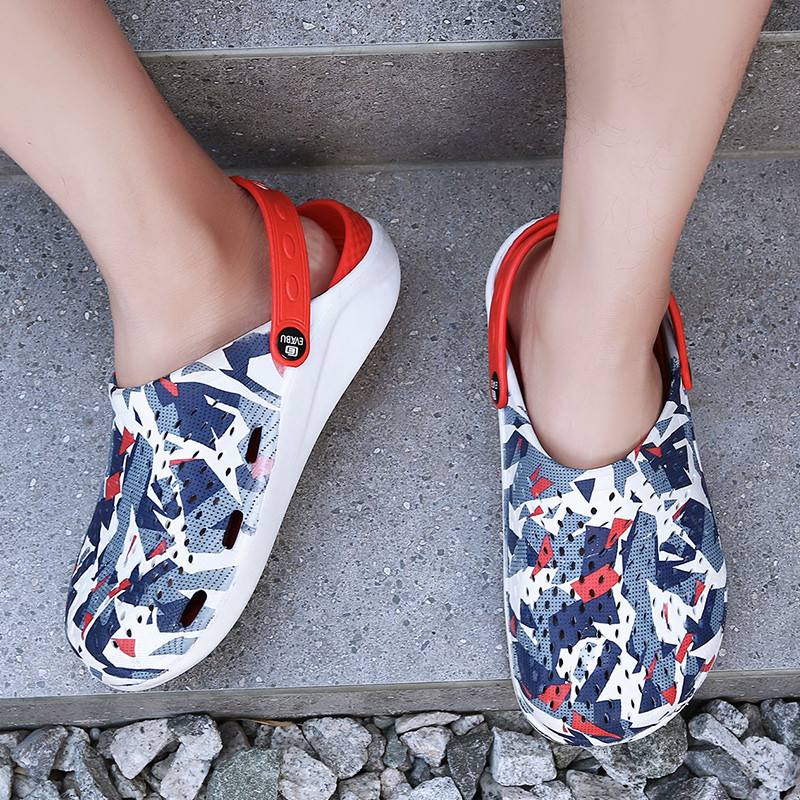 Unisex Sandaalid Rannajalatsid Meeste Hole Sussid Vesijalatsid Meeste Sandaalid Puukingad Naiste Aed Veejalatsid Suvevalgus