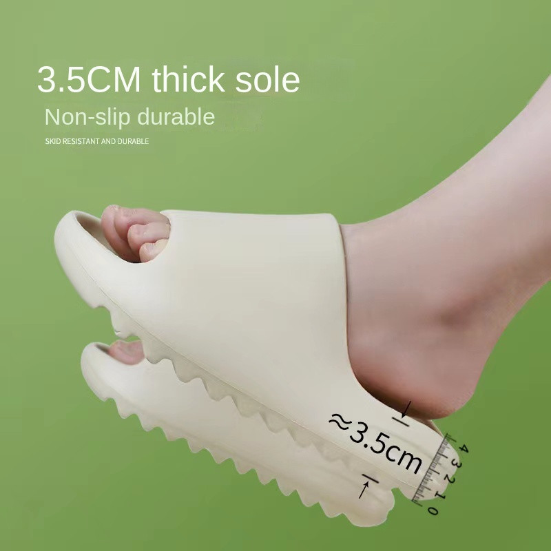 Férfi Nyári Papucs Luxus Szandál Puha Divatos Női Eva Papucs Vastag Alsó Csúszásmentes Strandszandál Férfi Házi Papucsok