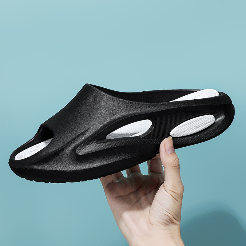 2023 m. Šlepetės vyrų namuose vasaros namai neslystantys vonios kambarys, poros namų dezodorantas, minkštas apatinis nešioti sandalai