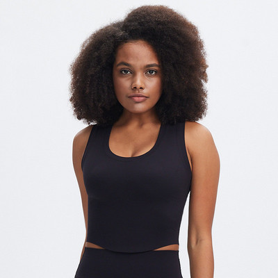 SHINBENE Laisvalaikis Lengvas Smooth Feel Sportas, Fitnesas, Moterų viršutinės prakaito sportinės treniruotės sporto salės bėgimo liemenė