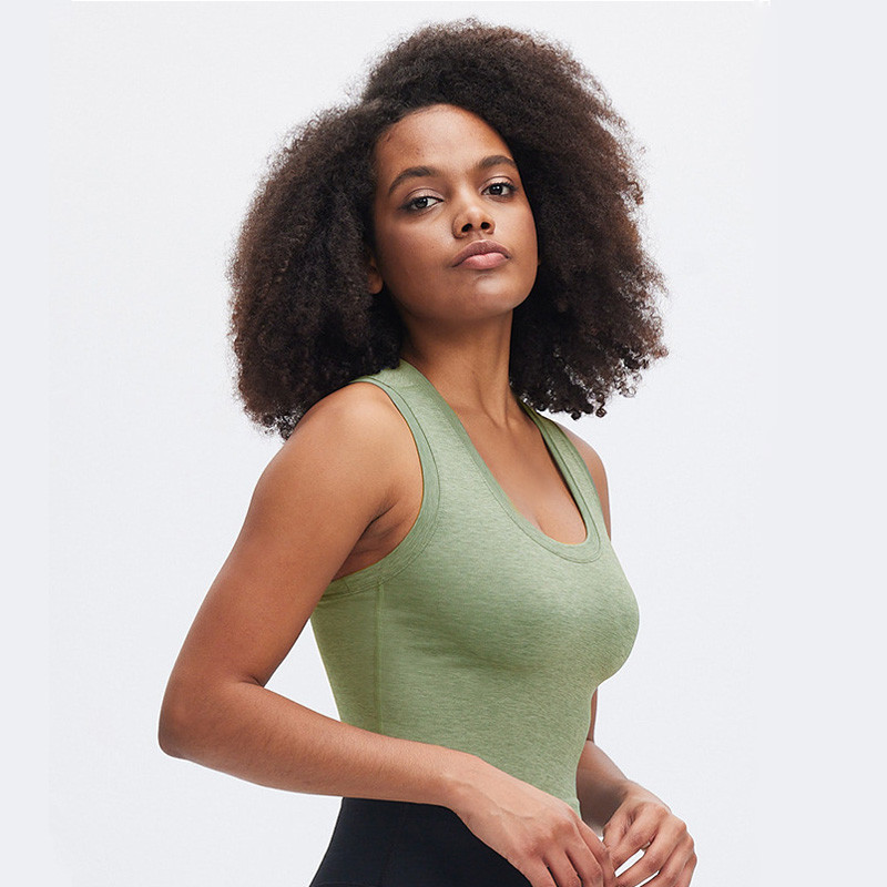 SHINBENE Laisvalaikis Lengvas Smooth Feel Sportas, Fitnesas, Moterų viršutinės prakaito sportinės treniruotės sporto salės bėgimo liemenė