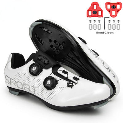 Unisex Riteņbraukšanas Apavi Vīriešu Mtb Apavi Sacīkšu Velosipēdu Apavi Pašbloķējošie Ātruma Velosipēdi Sievietēm Spd Skavas Mountain Road Zapatillas Mtb