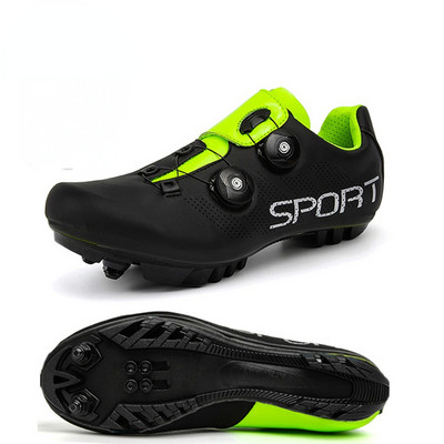 Unisex Riteņbraukšanas Apavi Vīriešu Mtb Apavi Sacīkšu Velosipēdu Apavi Pašbloķējošie Ātruma Velosipēdi Sievietēm Spd Skavas Mountain Road Zapatillas Mtb
