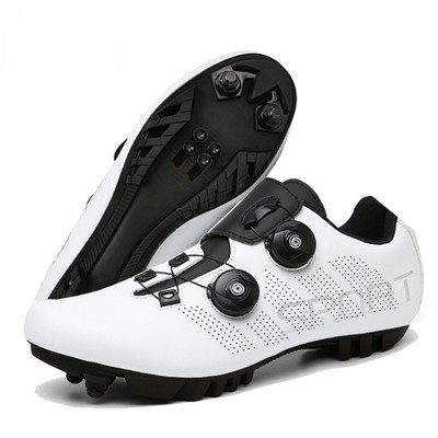 Unisex Riteņbraukšanas Apavi Vīriešu Mtb Apavi Sacīkšu Velosipēdu Apavi Pašbloķējošie Ātruma Velosipēdi Sievietēm Spd Skavas Mountain Road Zapatillas Mtb