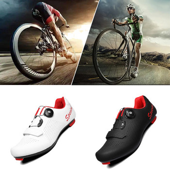 2022 Велосипедни обувки Мъжки Speed Racing Mtb Route Cleat Mountain Bike Shoes Dirt Sneakers Bicycle Spd Biking Road Cycling Shoes