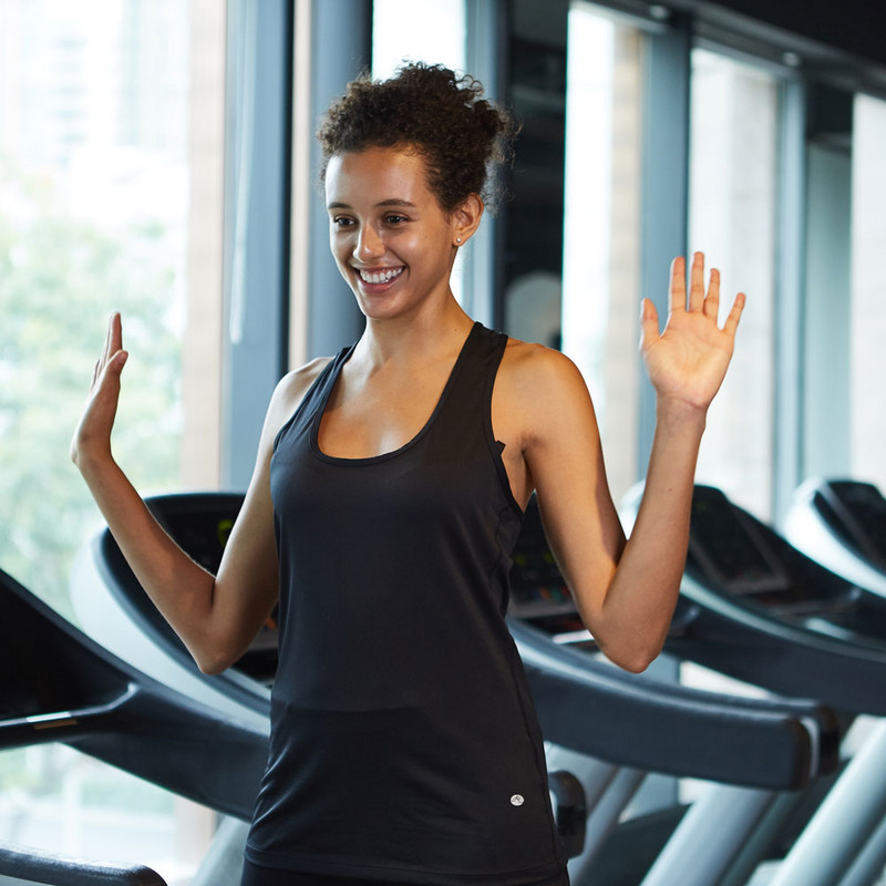 RION naiste spordipüksid Jõusaali Fitness Varrukateta vest Treening Jooga Jooga Tankivesti Treeningsärgid Topid