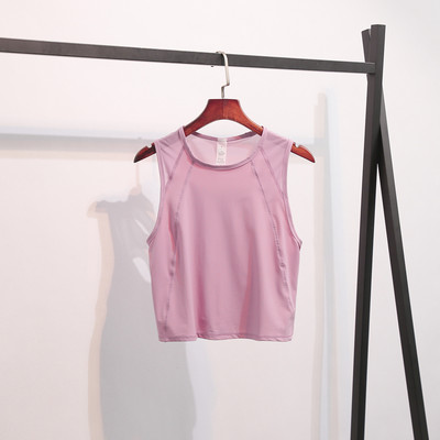 Korėjos pilateso palaidinės, moteriškos tinklinės jogos marškinėliai, liemenės, greitai džiūstančios, sportinės, sportinės, kūno rengybos, palaidinės, marškinėliai be rankovių