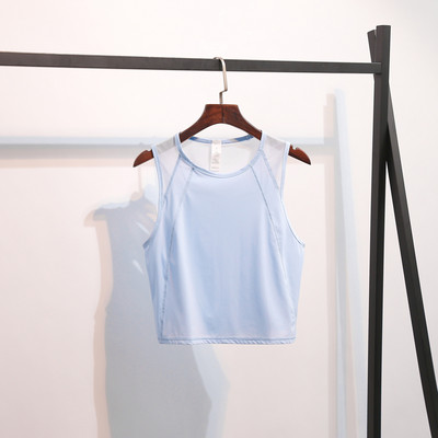 Korėjos pilateso palaidinės, moteriškos tinklinės jogos marškinėliai, liemenės, greitai džiūstančios, sportinės, sportinės, kūno rengybos, palaidinės, marškinėliai be rankovių