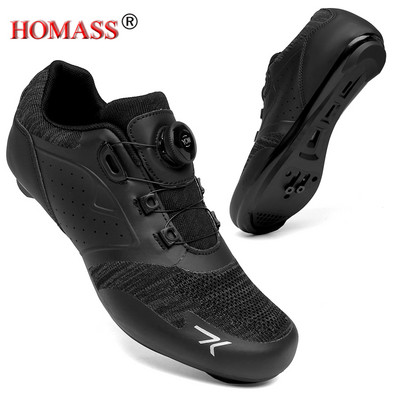 Plento dviračių avalynė Mtb sportbačiai Plokščias apkabos dviračių batai greičio lenktynių avalynė kvėpuojanti triatlono kalnų dviračių sportbačiai Spd