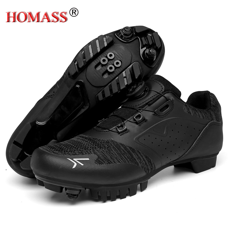 Plento dviračių avalynė Mtb sportbačiai Plokščias apkabos dviračių batai greičio lenktynių avalynė kvėpuojanti triatlono kalnų dviračių sportbačiai Spd