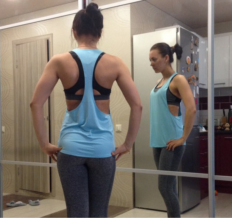 Moteriški kūno rengybos marškinėliai, viršutiniai marškinėliai Palaidinė Laisvi marškiniai be rankovių, treniruoklių salė, jogos liemenė, treniruotė, bėgimo liemenė, moteriški sportiniai marškinėliai be rankovių Nauji