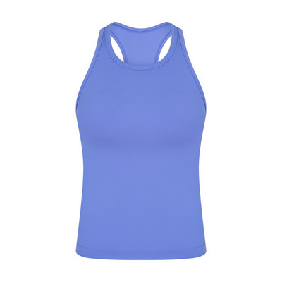 Ženska trkaća majica bez rukava, mekana na maslac, rastezljiva u četiri smjera, uske majice za jogu, ljetni prozračni sportski prsluk