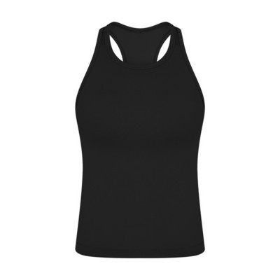 Ženska trkaća majica bez rukava, mekana na maslac, rastezljiva u četiri smjera, uske majice za jogu, ljetni prozračni sportski prsluk