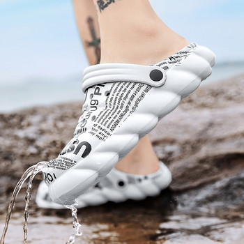 SENAGE Outdoors Плажни сандали Летни мъжки модни сандали за риболов EVA Градински сабо Мъжки спортни чехли Zapatos Hombre