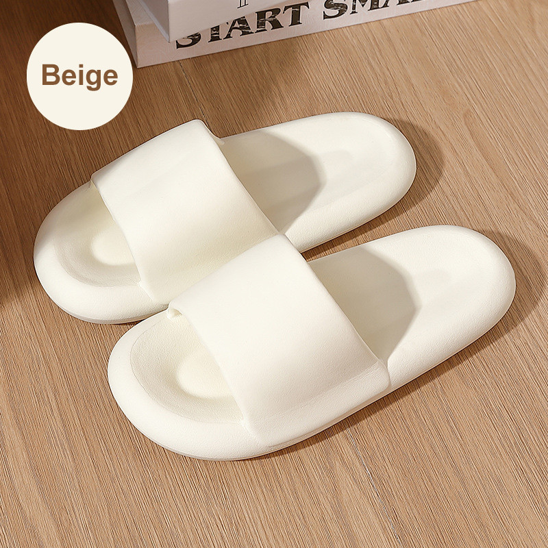 Naujos Cloud Minkštos EVA šlepetės porai namo lauko šlepetės vasaros paplūdimio unisex miegamojo batai moteriškos šlepetės storos dugno basutės
