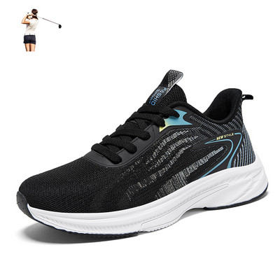 Дамски обувки за голф с добро качество, дишащи обувки за спортни тренировки за момичета, маратонки за голфър на открито, маратонки за ходене на трева