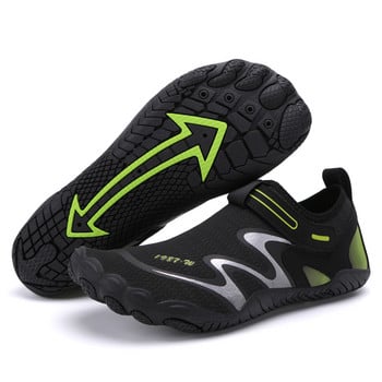 Aqua Green Dress Shoes for Men Aqua Shoes Barefoot Swimming Shoes Women Upstream Brea Sneakers Плажни сандали Quick-Dry Diving Gym