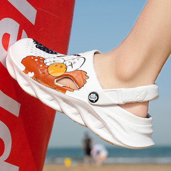Летни сабо за мъже Класически мъжки сандали Дишащи спортни плажни сандали на открито Мъжки меки чехли Eva Сандалии Обувки 45