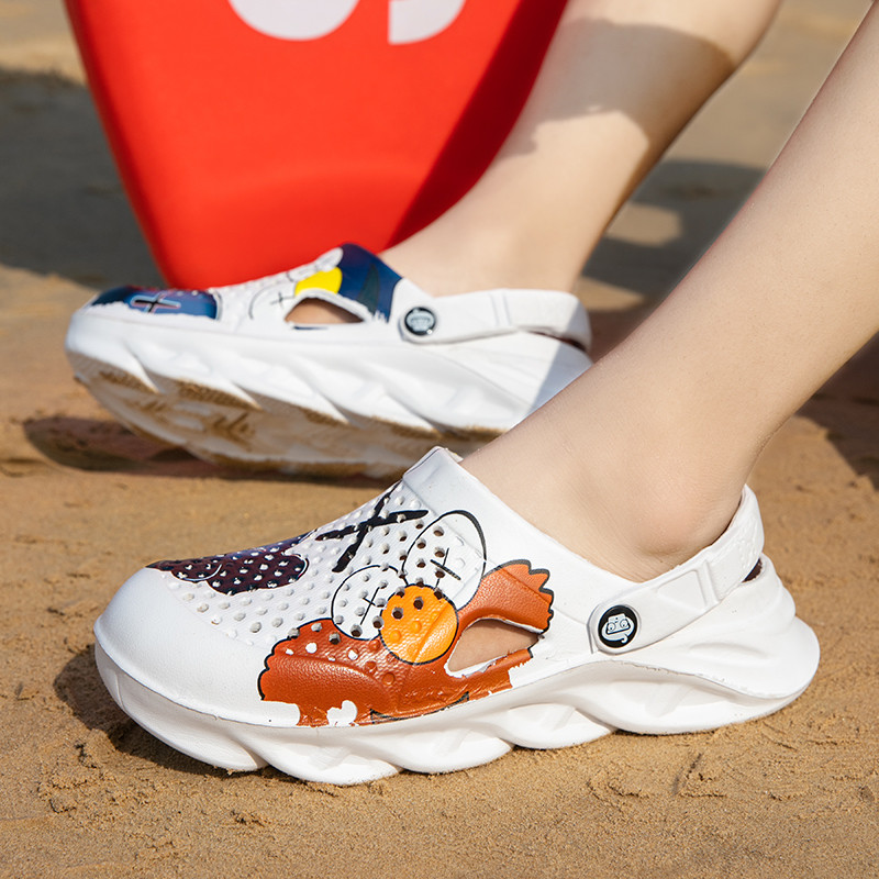 Vasarinės klumpės vyrams Klasikinės vyriškos basutės Kvėpuojančios sportinės lauko paplūdimio basutės Vyriškos Minkštos Eva Šlepetės Sandalijos Avalynė 45