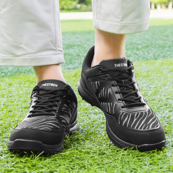Мъжки дишащи обувки за голф Размер 46 47 Луксозни маратонки за голф за мъже Удобни обувки за голф Неплъзгащи се маратонки за ходене