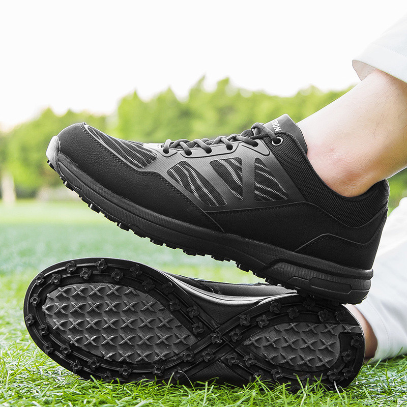Мъжки дишащи обувки за голф Размер 46 47 Луксозни маратонки за голф за мъже Удобни обувки за голф Неплъзгащи се маратонки за ходене