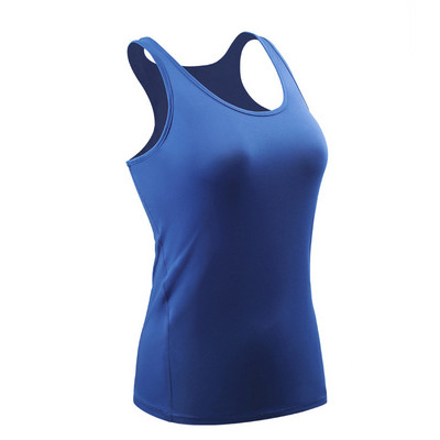 Női Fitness Top Edzés Edzés Edzés Gym póló Sport póló Testépítés Jóga Futás Háttámla Ujjatlan Póló Mellény 82