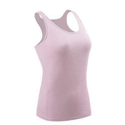 Női Fitness Top Edzés Edzés Edzés Gym póló Sport póló Testépítés Jóga Futás Háttámla Ujjatlan Póló Mellény 82