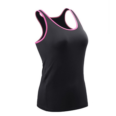 Női Fitness Top Edzés Edzés Edzés Gym póló Sport póló Testépítés Jóga Futás Háttámla Ujjatlan Póló Mellény 82